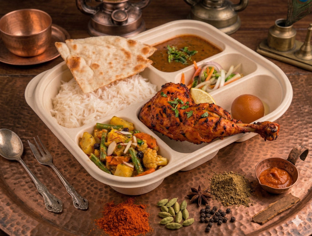 Tandoori Chicken Thali